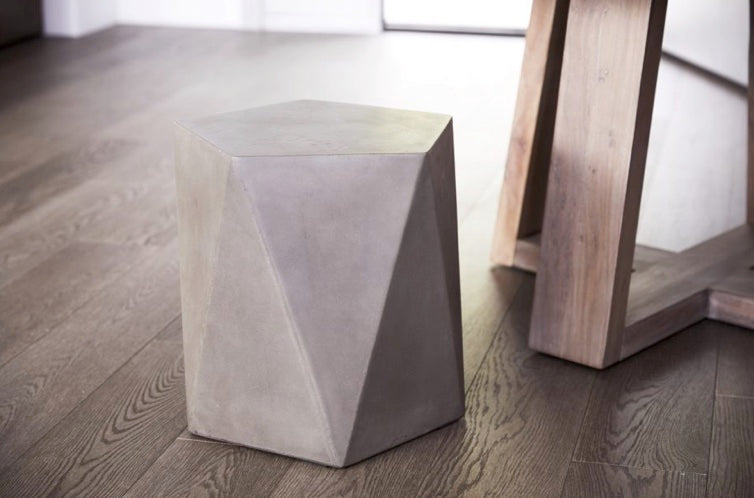 Gem Outdoor Stool Dark Grey by Moe's Home at Eve Furniture