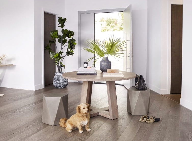 Gem Outdoor Stool Dark Grey by Moe's Home at Eve Furniture