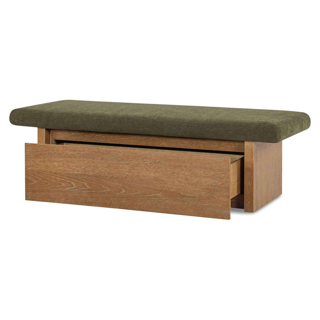 Gemma Dark Green Storage Bench