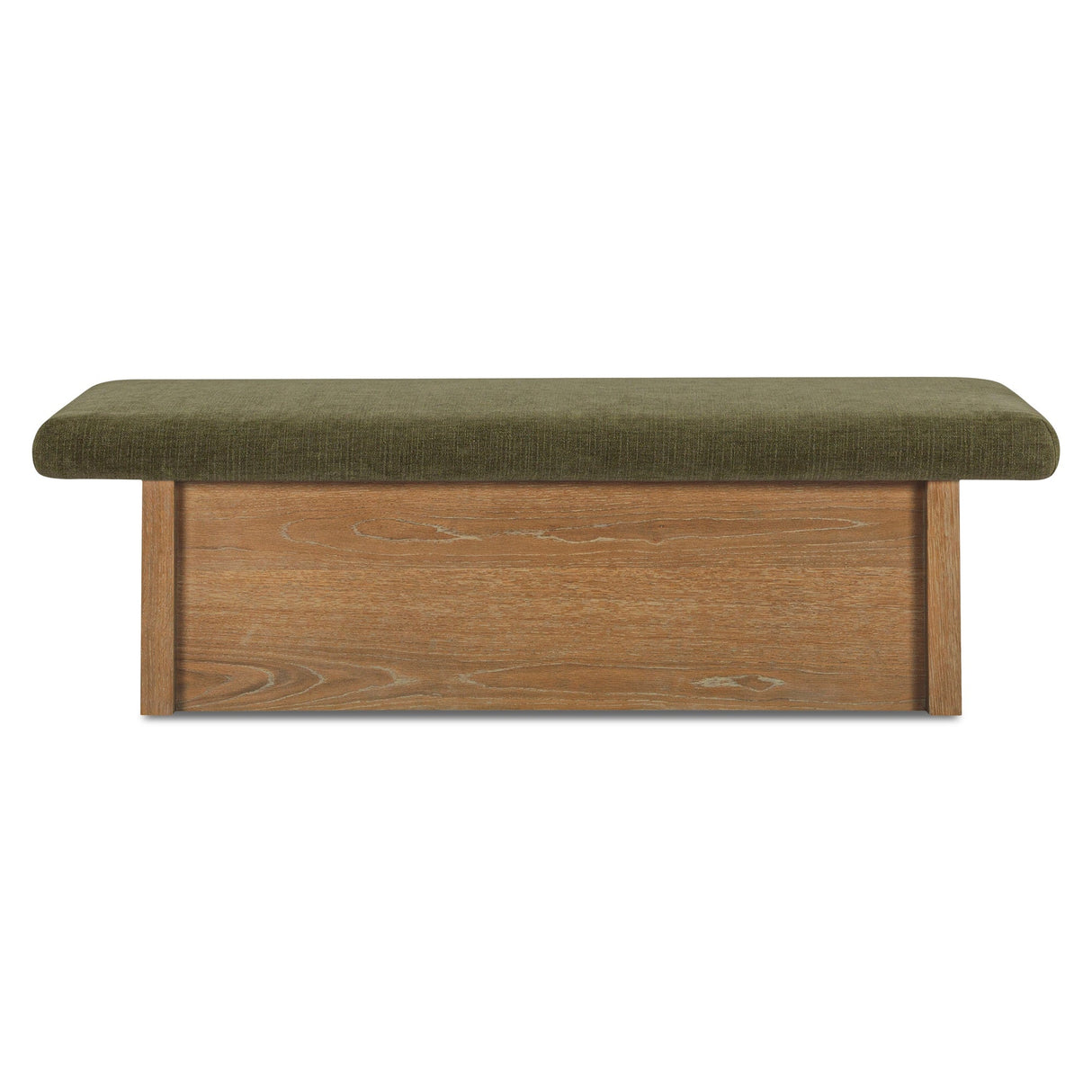 Gemma Dark Green Storage Bench by Moe's Home at Eve Furniture