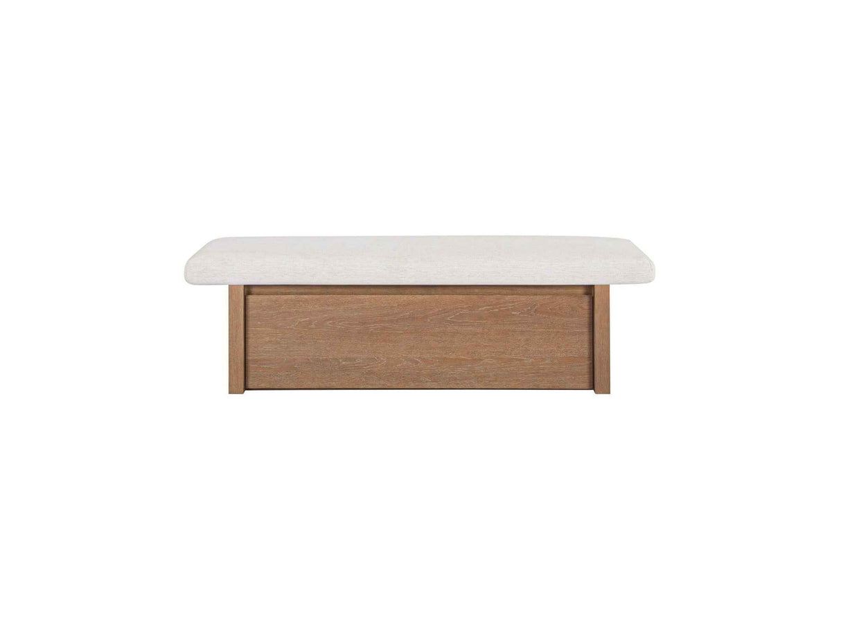 Gemma Oat Storage Bench by Moe's Home at Eve Furniture
