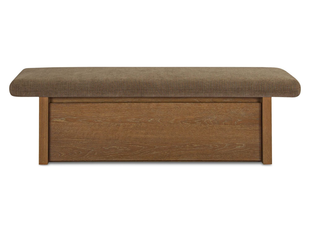 Gemma Taupe Storage Bench by MOES at Eve Furniture