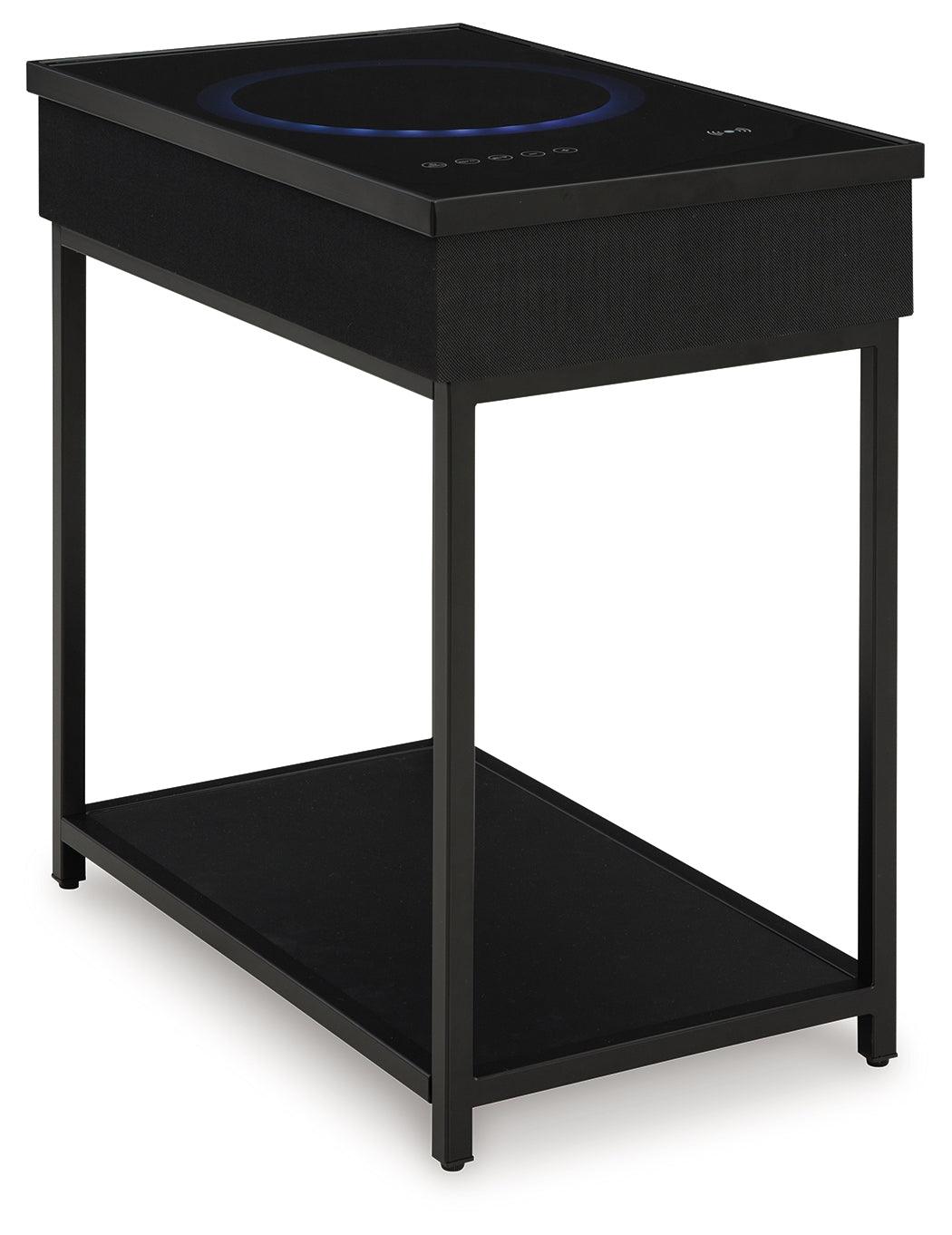Gemmet Black Accent Table by Ashley at Eve Furniture