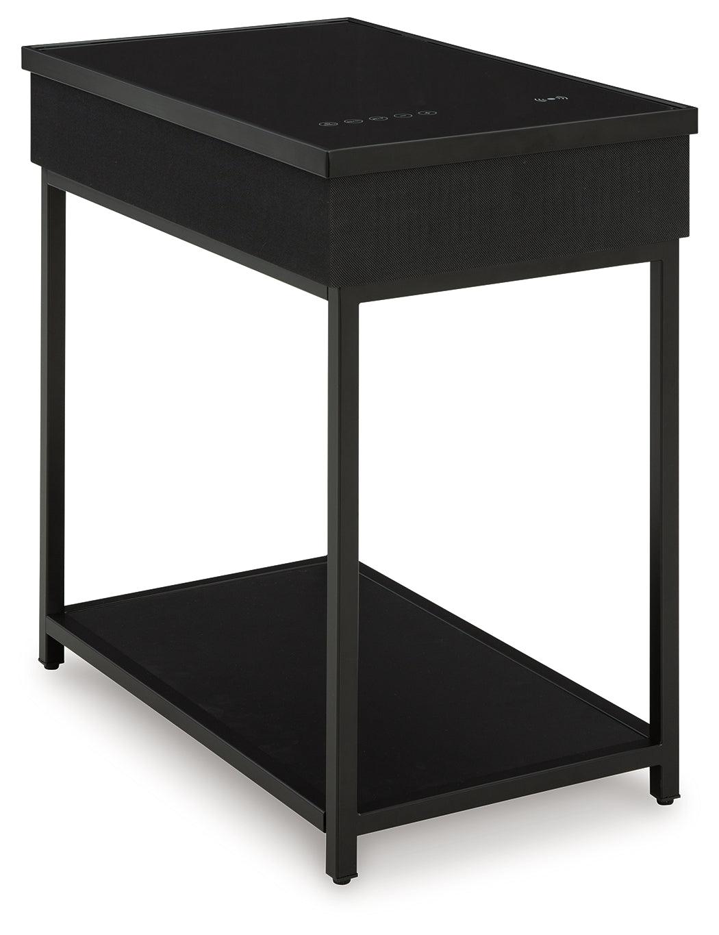 Gemmet Black Accent Table by Ashley at Eve Furniture