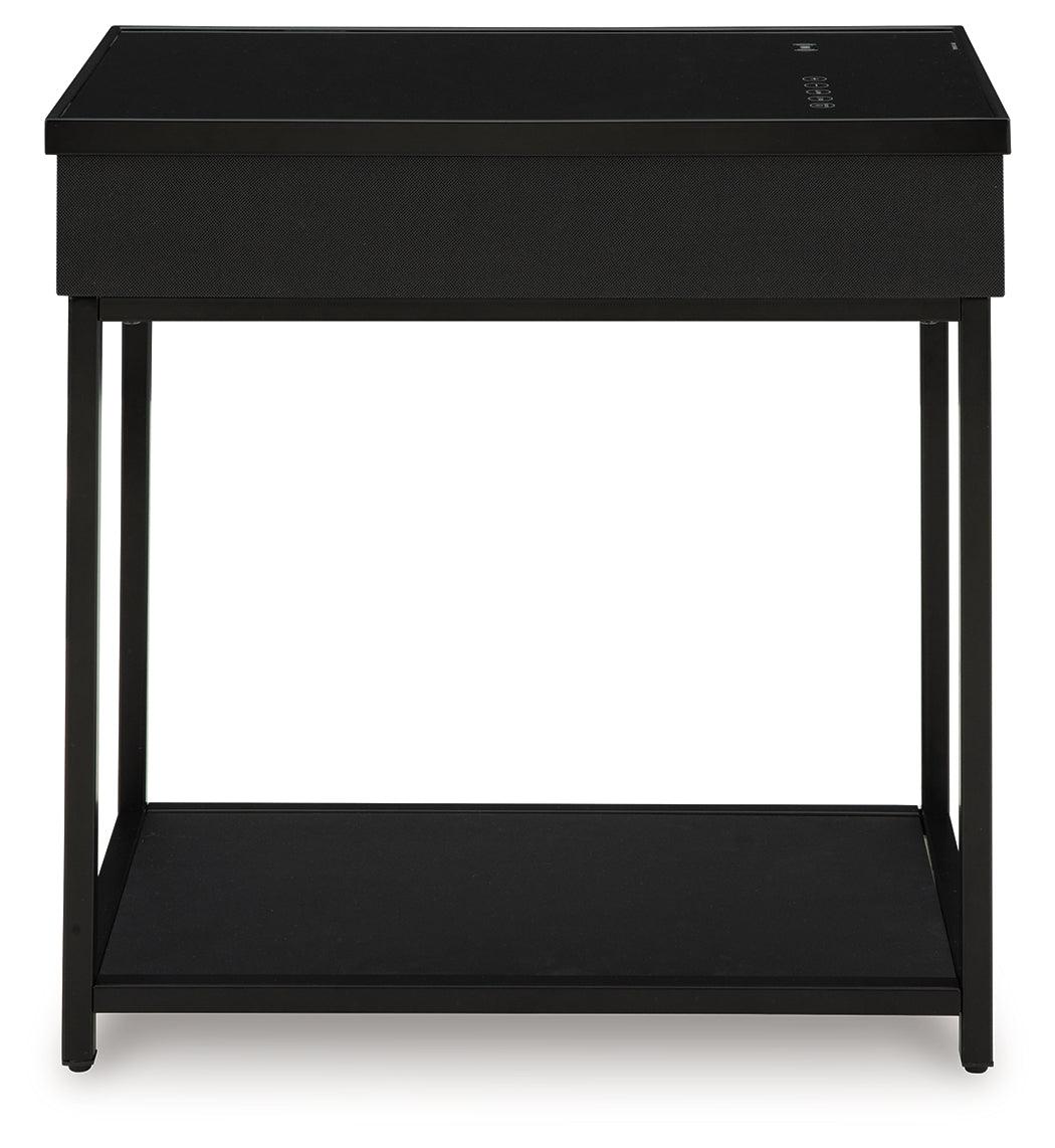 Gemmet Black Accent Table by Ashley at Eve Furniture