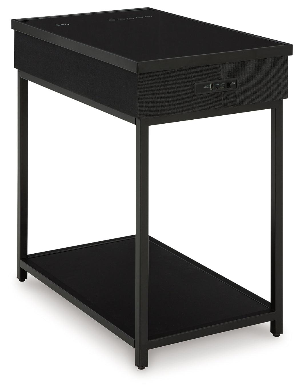 Gemmet Black Accent Table by Ashley at Eve Furniture