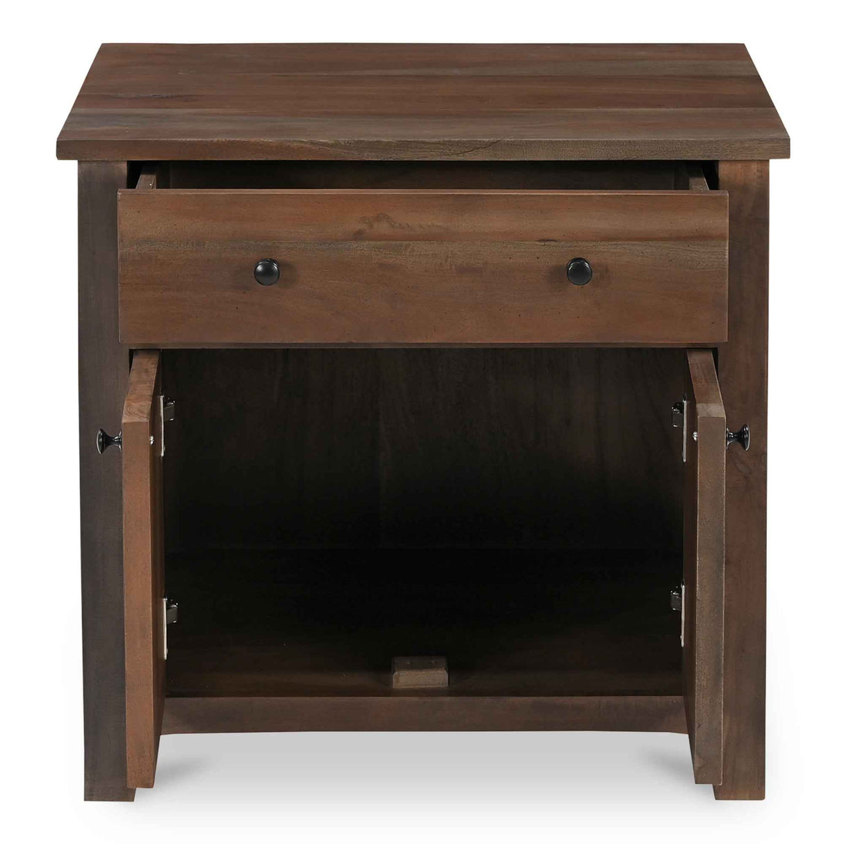 Gene Dark Brown Charging Nightstand by Moe's Home at Eve Furniture