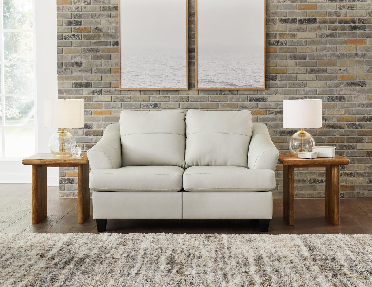 Genoa Coconut Loveseat by Ashley at Eve Furniture