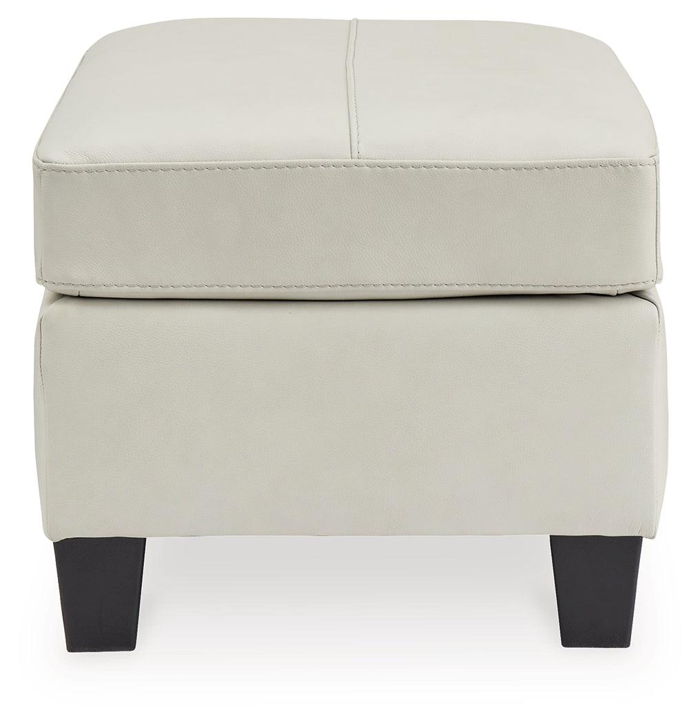 Genoa Coconut Ottoman by Ashley at Eve Furniture
