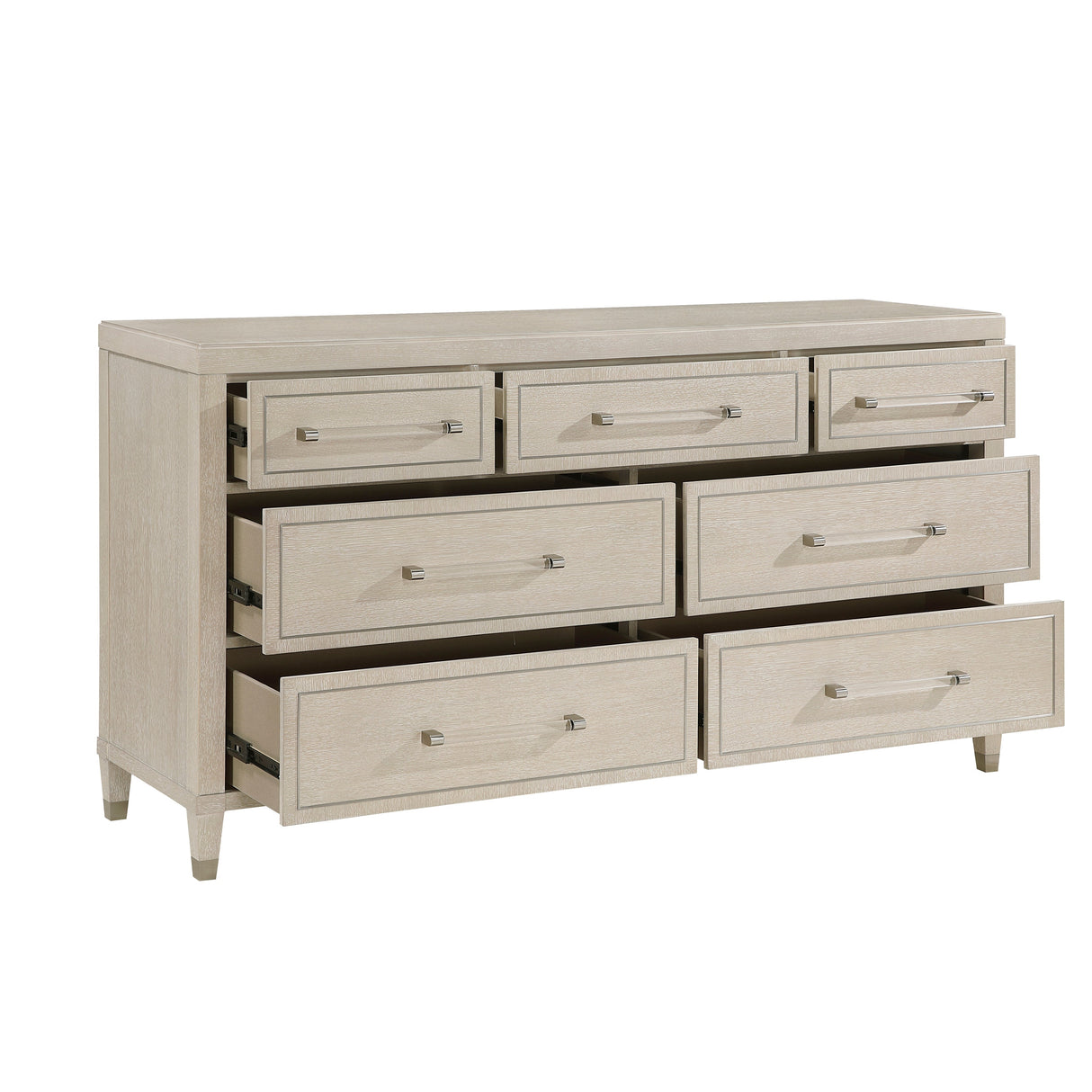 Genoa Light Oak Dresser by Homelegance at Eve Furniture