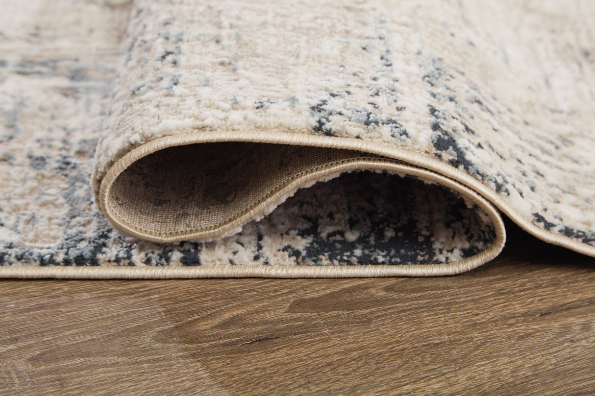 Gentor Blue/Ivory 8' x 10' Rug by Ashley at Eve Furniture