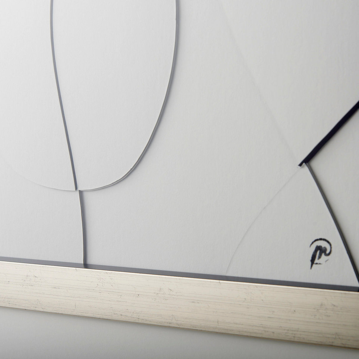 Geometry Experiment II by Studio M a handmade Original Framed Artwork under Glass by Mercana at Eve Furniture
