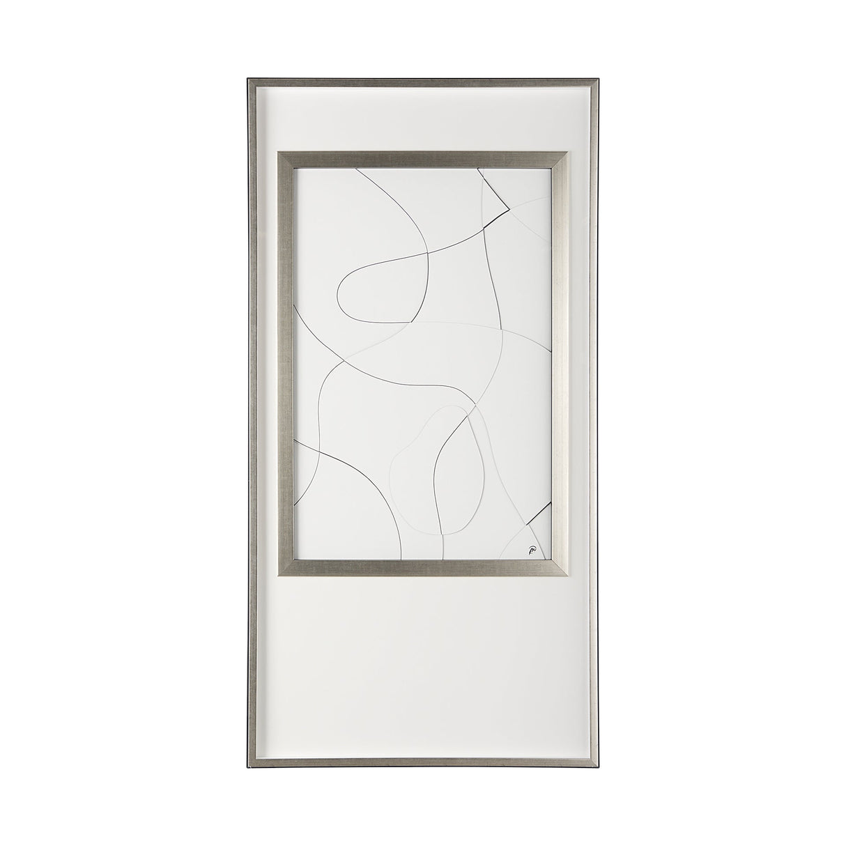 Geometry Experiment II by Studio M a handmade Original Framed Artwork under Glass by Mercana at Eve Furniture