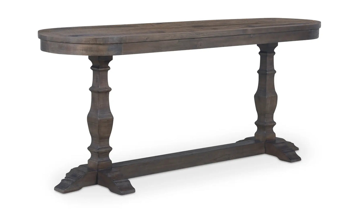 Georgia Console Table - Aged Brown by Moe's Home at Eve Furniture