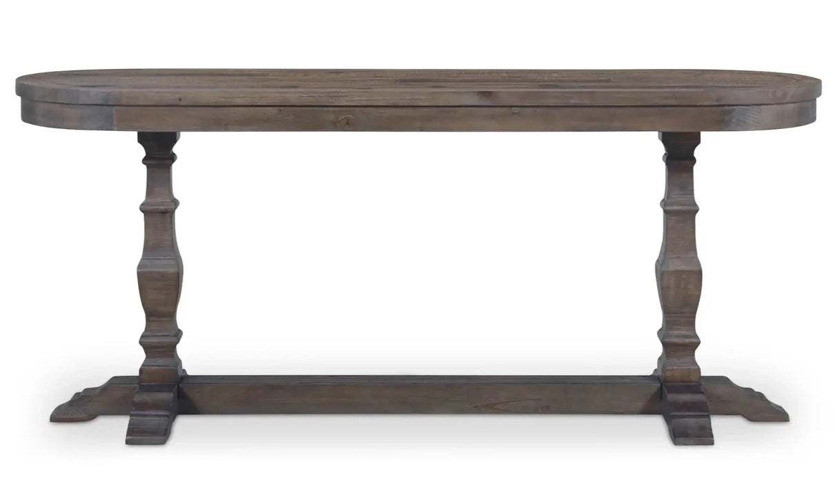 Georgia Console Table - Aged Brown by Moe's Home at Eve Furniture