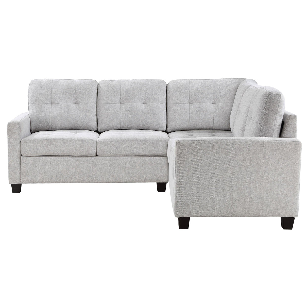Georgina Beige Beige 3-Piece Sectional Sofa by Coaster at Eve Furniture