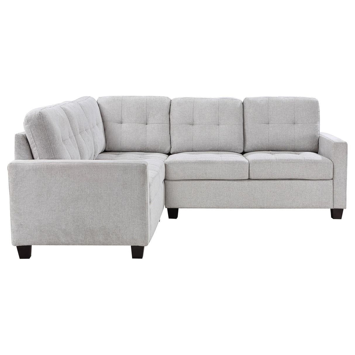 Georgina Beige Beige 3-Piece Sectional Sofa by Coaster at Eve Furniture