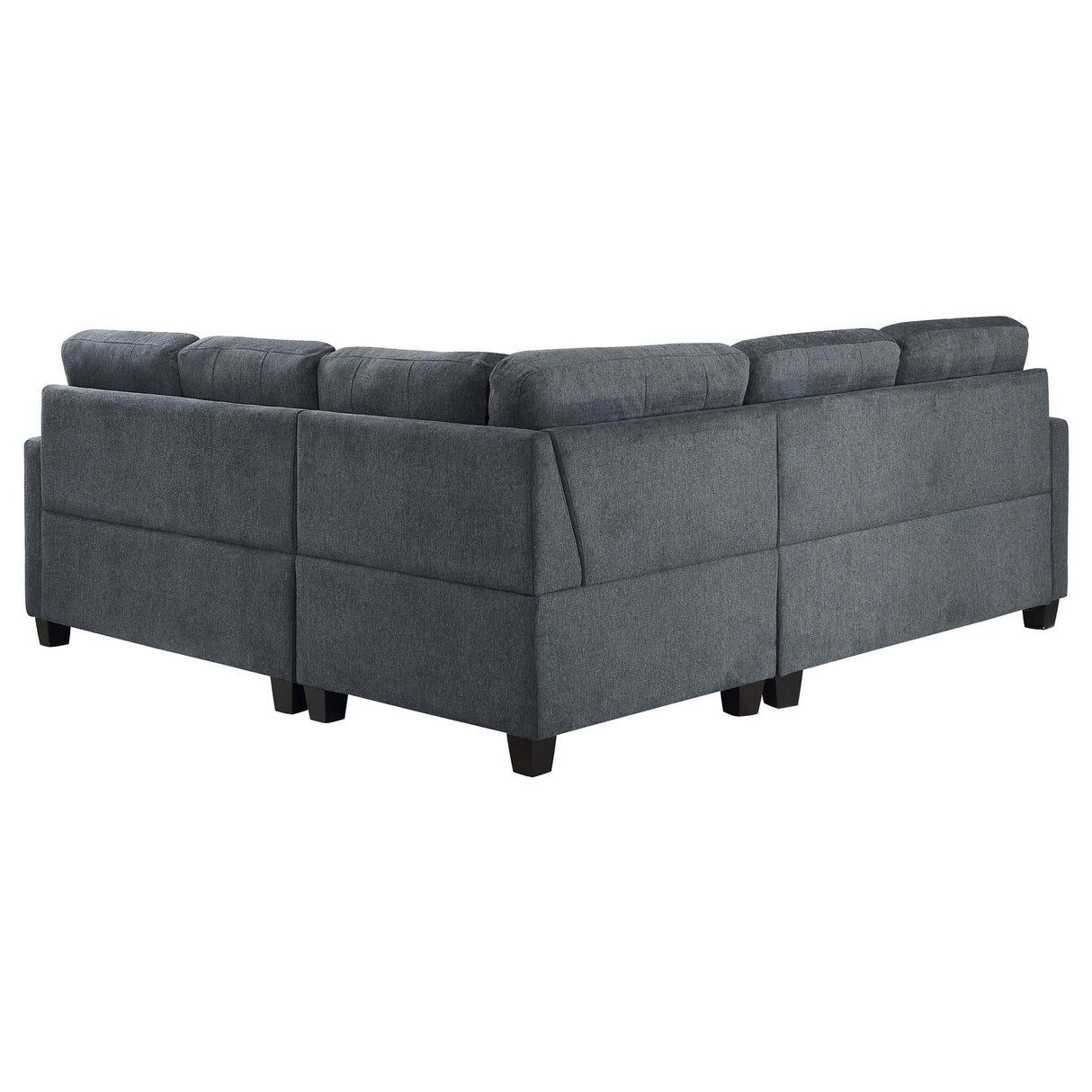 Georgina Steel Gray 3-Piece Sectional Sofa by Coaster at Eve Furniture