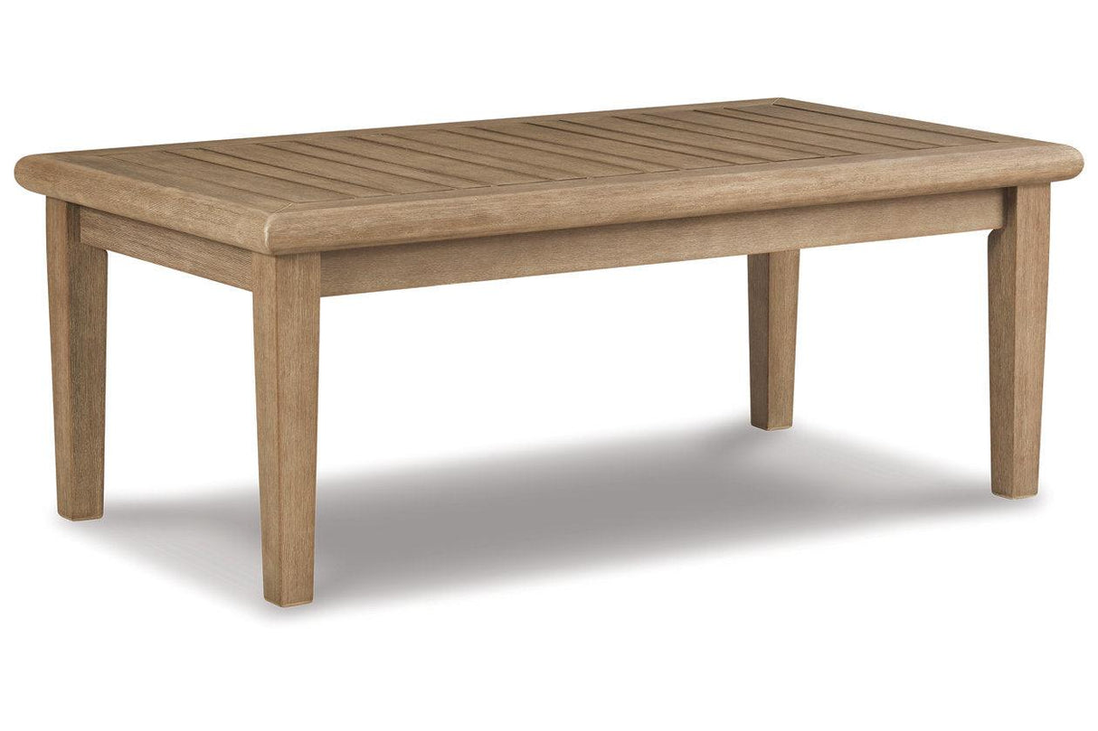 Gerianne Grayish Brown Coffee Table by Ashley at Eve Furniture