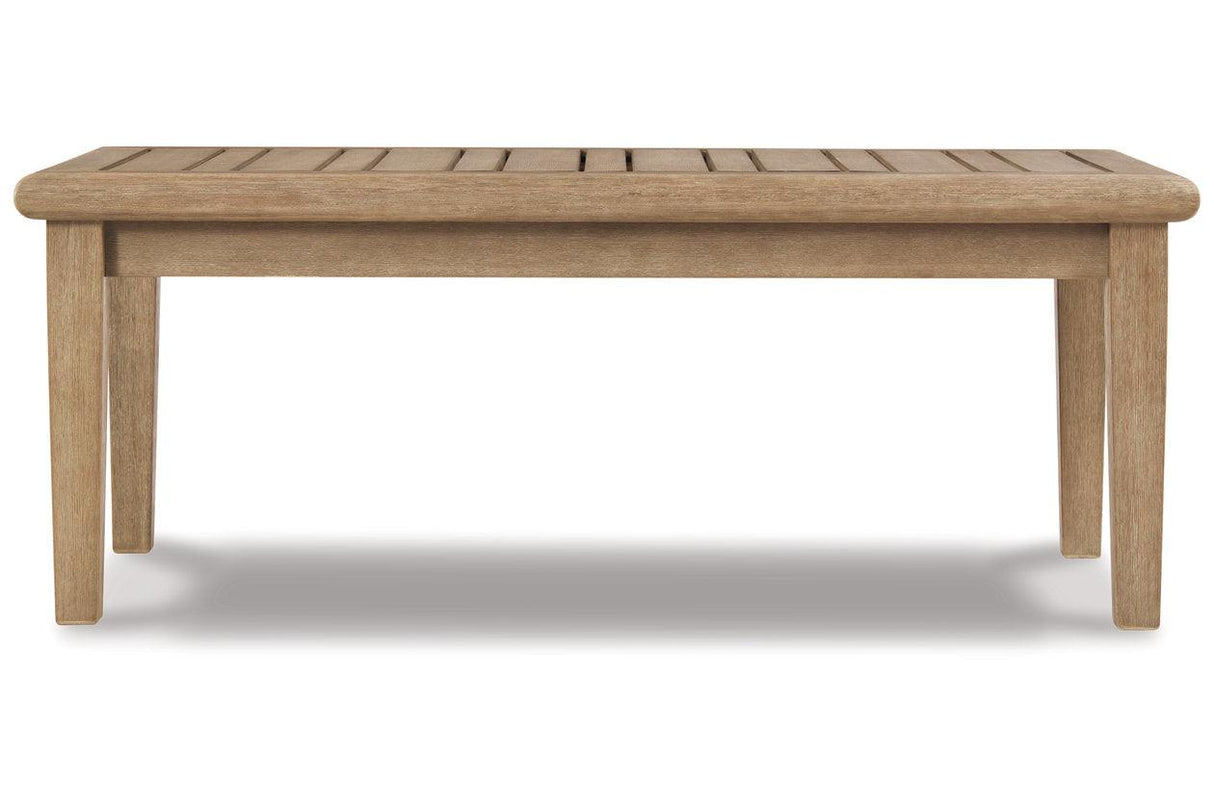 Gerianne Grayish Brown Coffee Table by Ashley at Eve Furniture