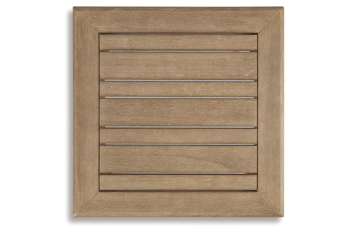 Gerianne Grayish Brown End Table by Ashley at Eve Furniture