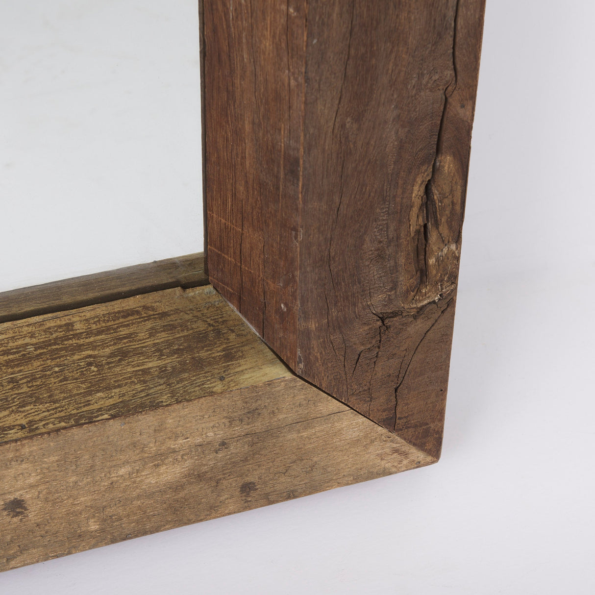 Gerome Brown Wooden Floor Mirror by Mercana at Eve Furniture