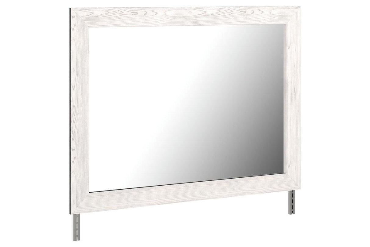 Gerridan White/Gray Bedroom Mirror (Mirror Only) by Ashley at Eve Furniture