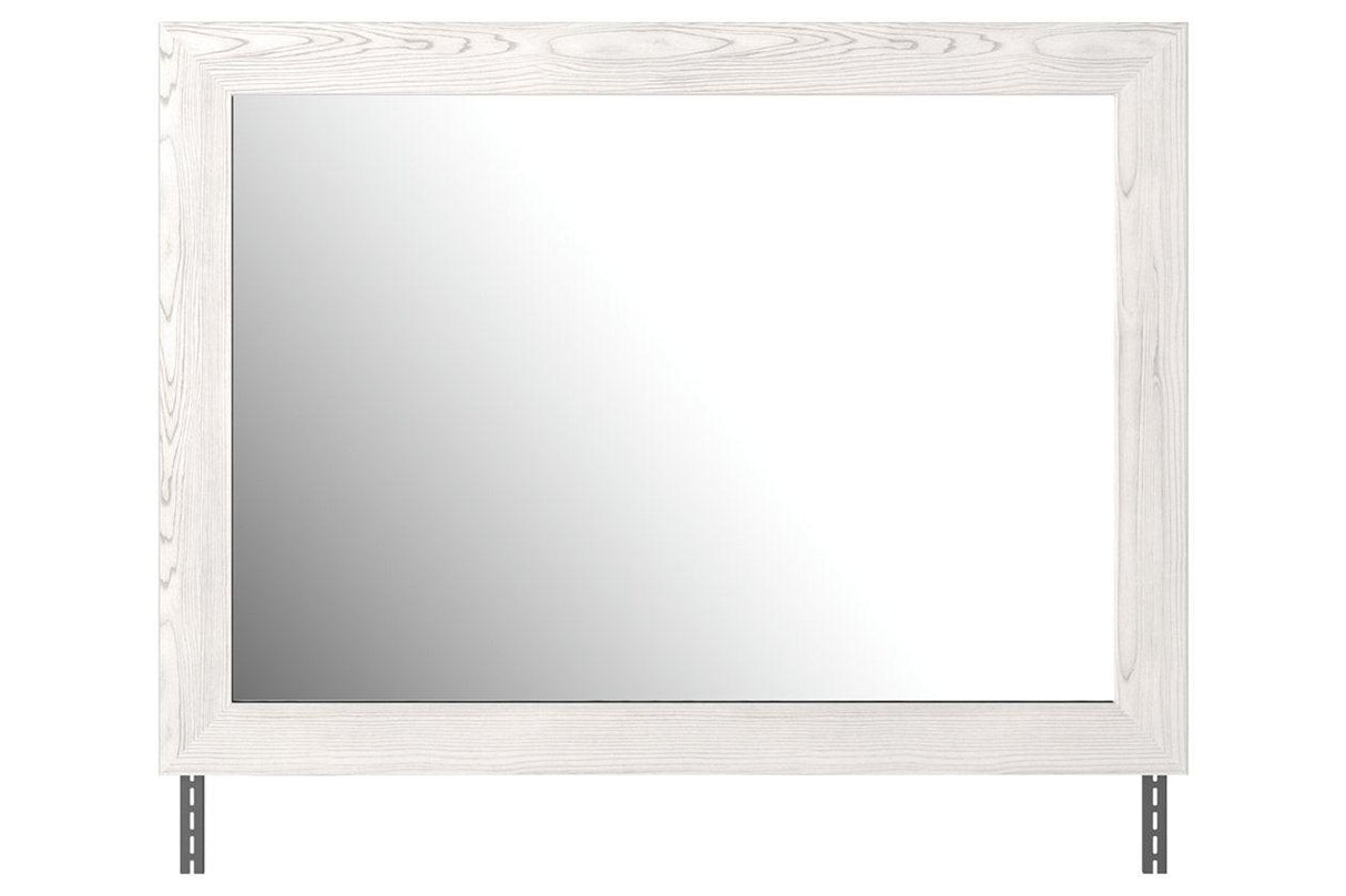 Gerridan White/Gray Bedroom Mirror (Mirror Only) by Ashley at Eve Furniture