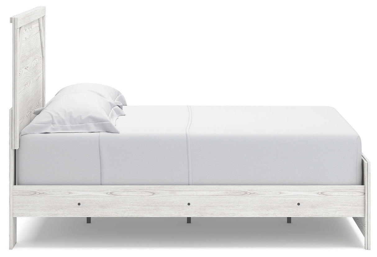 Gerridan White/Gray Panel Bedroom Set by Ashley at Eve Furniture