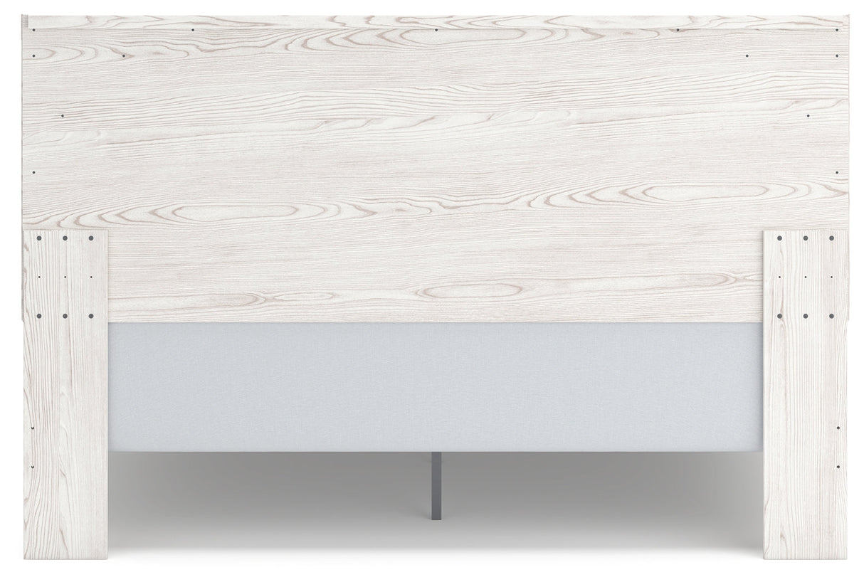 Gerridan White/Gray Panel Bedroom Set by Ashley at Eve Furniture