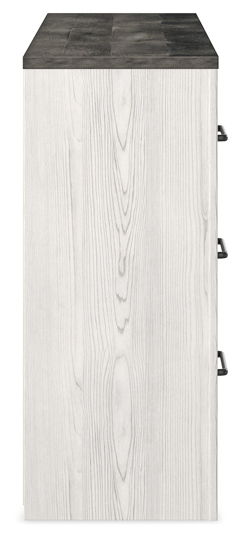 Gerridan White/Gray Panel Bedroom Set by Ashley at Eve Furniture