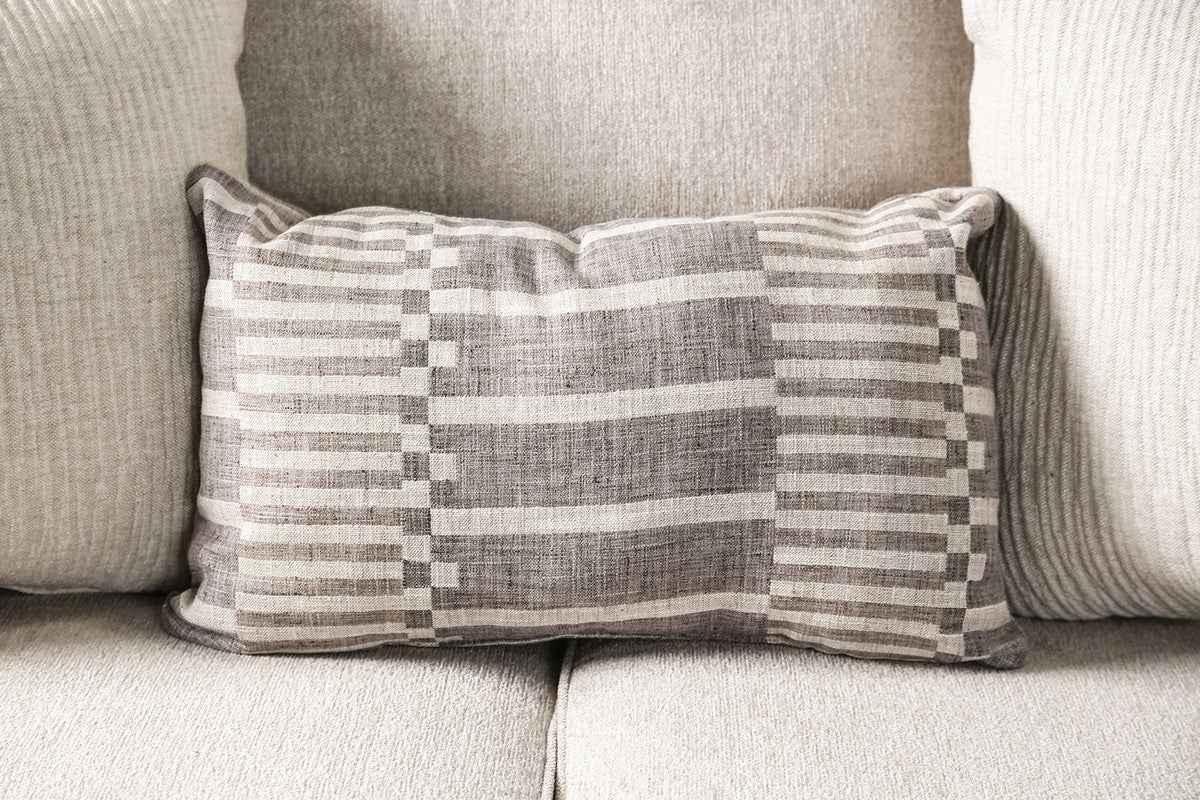 Gervais Taupe Oversized Sofa by Furniture of America at Eve Furniture