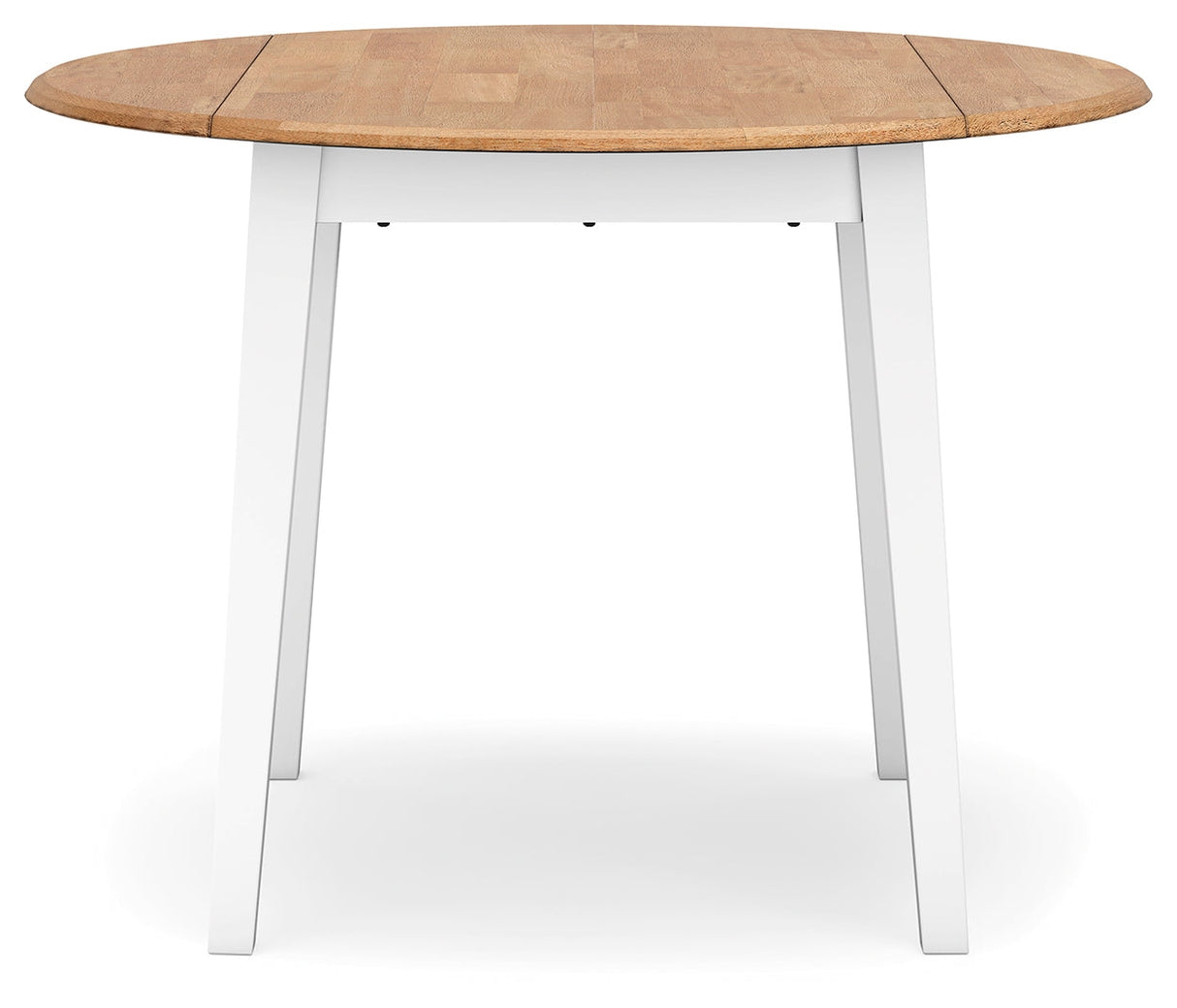 Gesthaven Natural/White Dining Table and 4 Chairs by Ashley at Eve Furniture