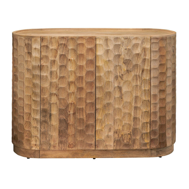 Gibson Brown Two-Door Cabinet by Crestview at Eve Furniture
