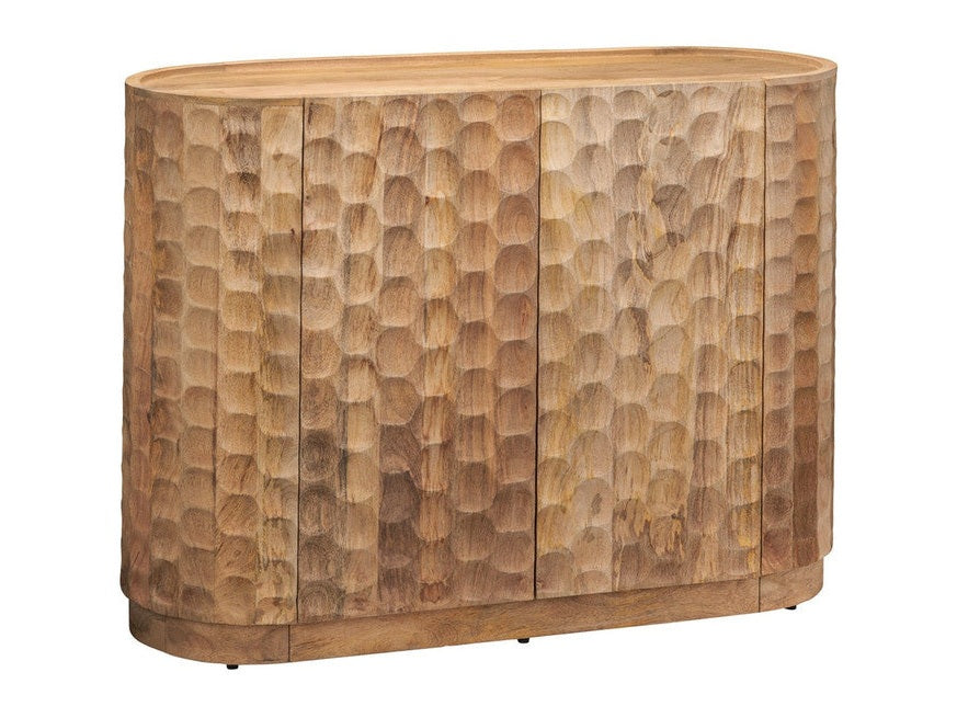 Gibson Brown Two-Door Cabinet by Crestview at Eve Furniture