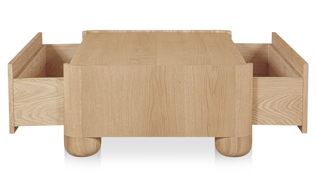 Gibson Coffee Table Natural by Moe's Home at Eve Furniture