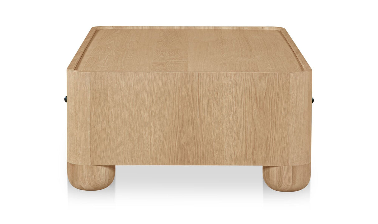Gibson Coffee Table Natural by Moe's Home at Eve Furniture