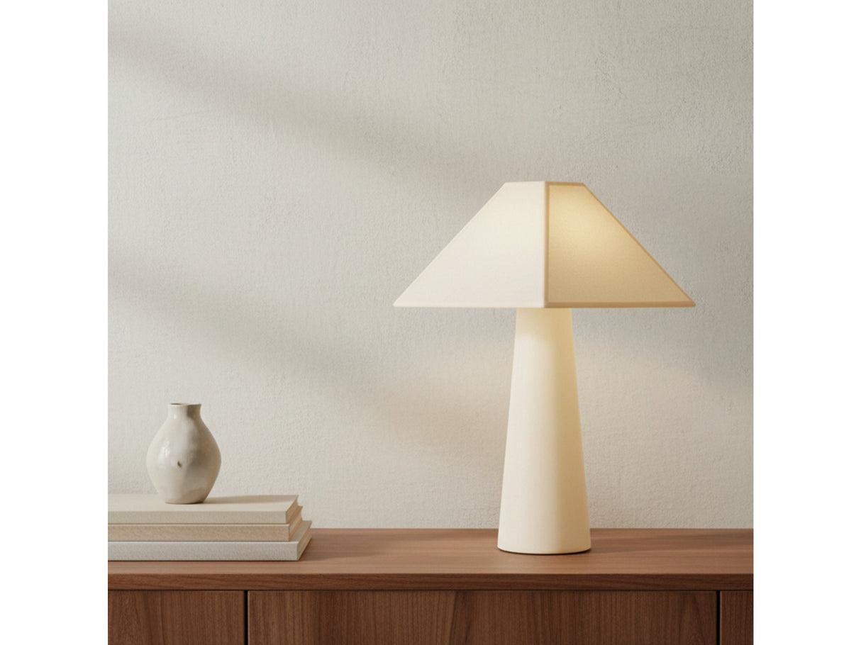 Gigi Cream Table Lamp by Moe's Home at Eve Furniture