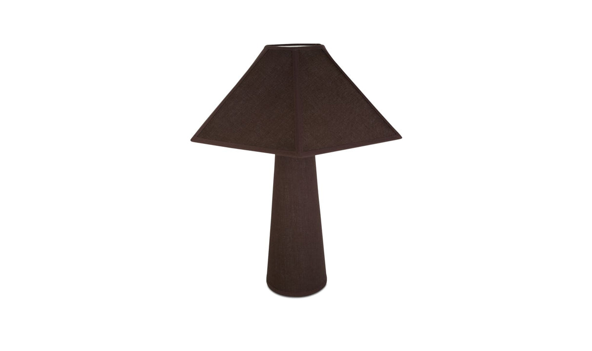Gigi Table Lamp Dark Brown by Moe's Home at Eve Furniture