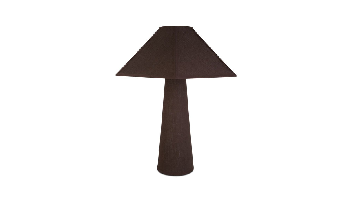 Gigi Table Lamp Dark Brown by Moe's Home at Eve Furniture