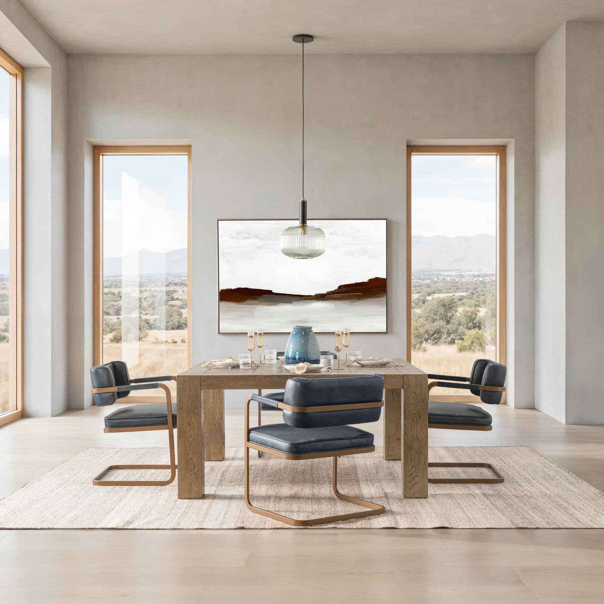 Gilcrest Dining Table - Cafe Brown by Classic Home at Eve Furniture