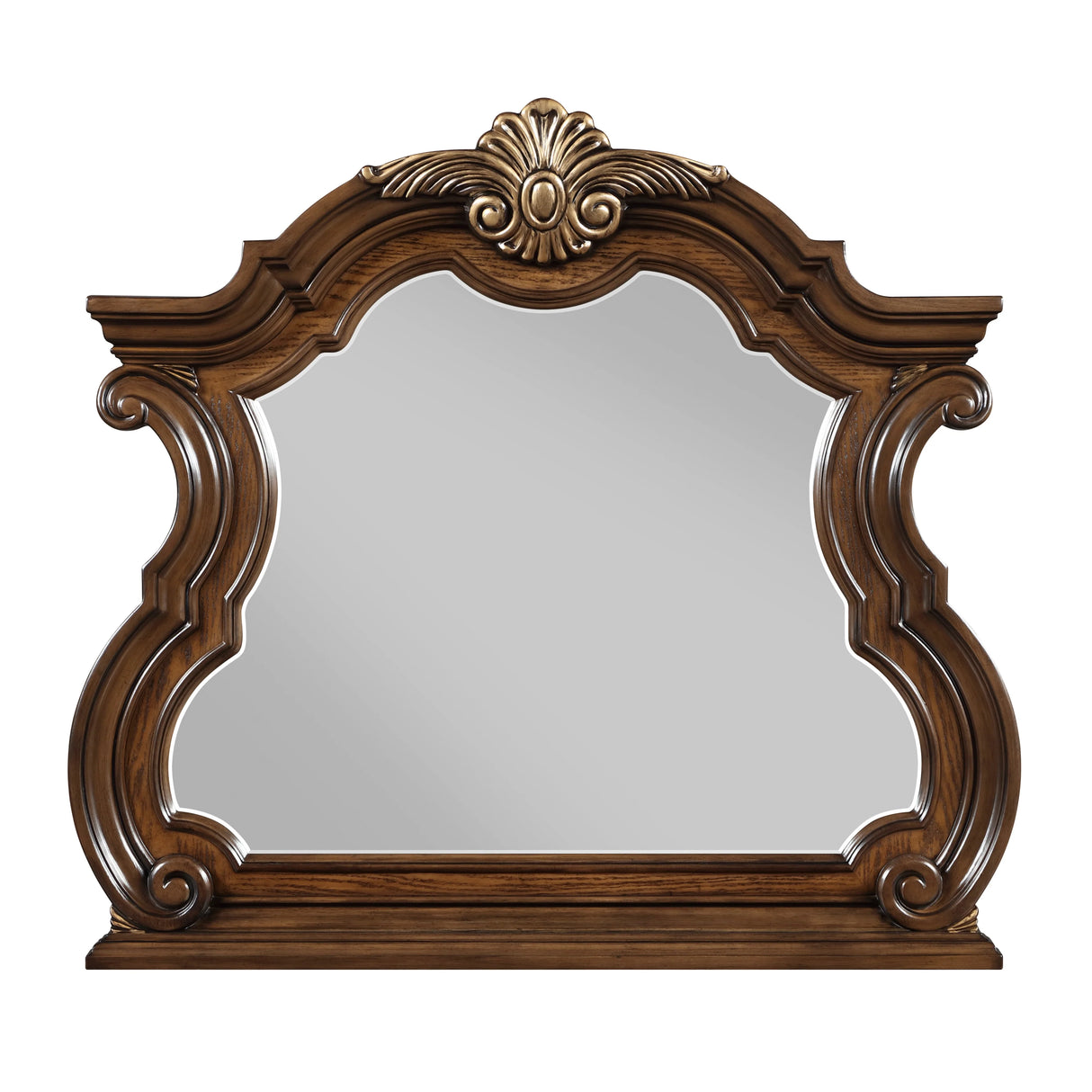 Gilmartin Dark Brown Dresser Top by Homelegance at Eve Furniture