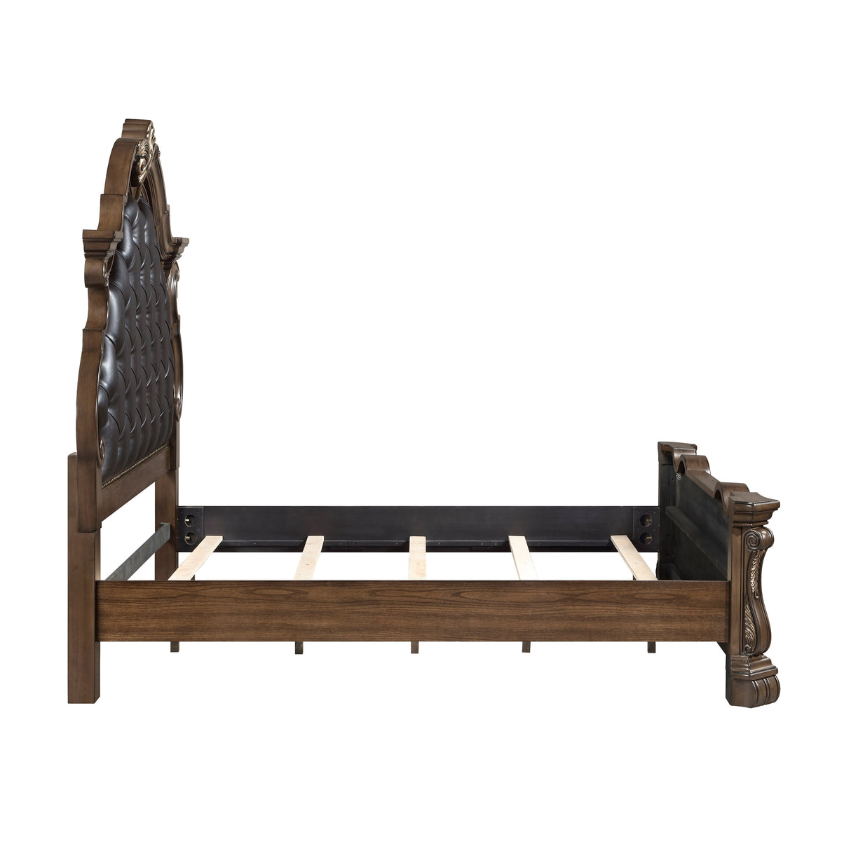 Gilmartin Dark Brown Panel Bedroom Set by Homelegance at Eve Furniture