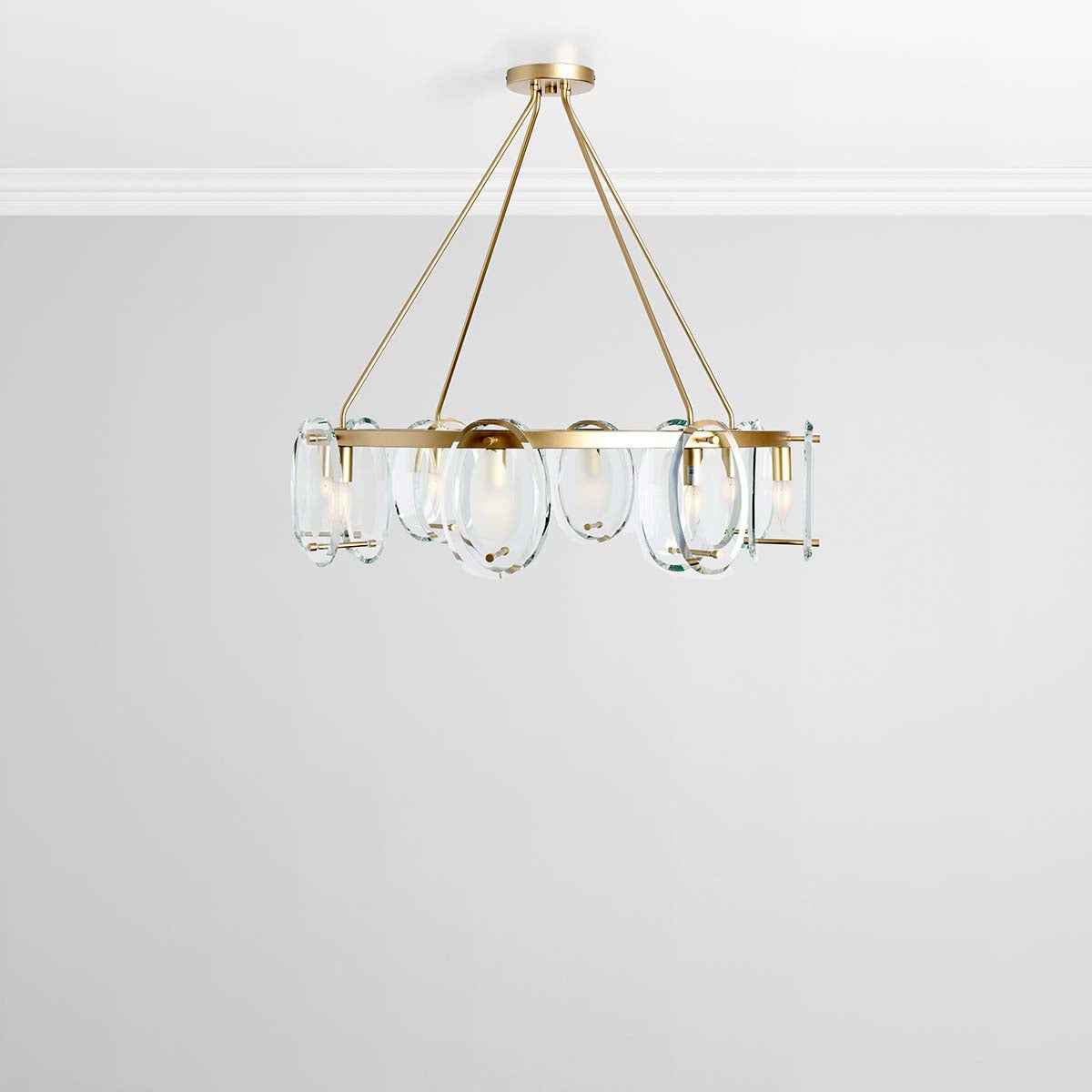 Gina Gold Chandelier by Classic Home at Eve Furniture