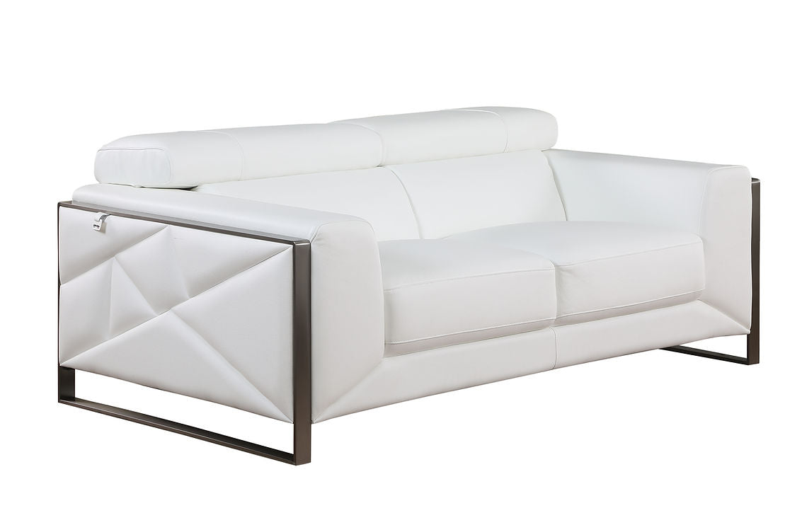 Giorgio White Living Room Set by New Era Innovations at Eve Furniture