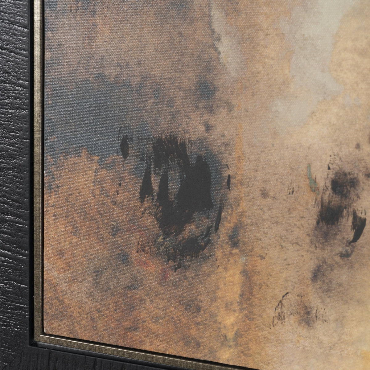 Give or Take by Ira Havuka Hand-Embellished Textured Framed Canvas Artwork by Mercana at Eve Furniture