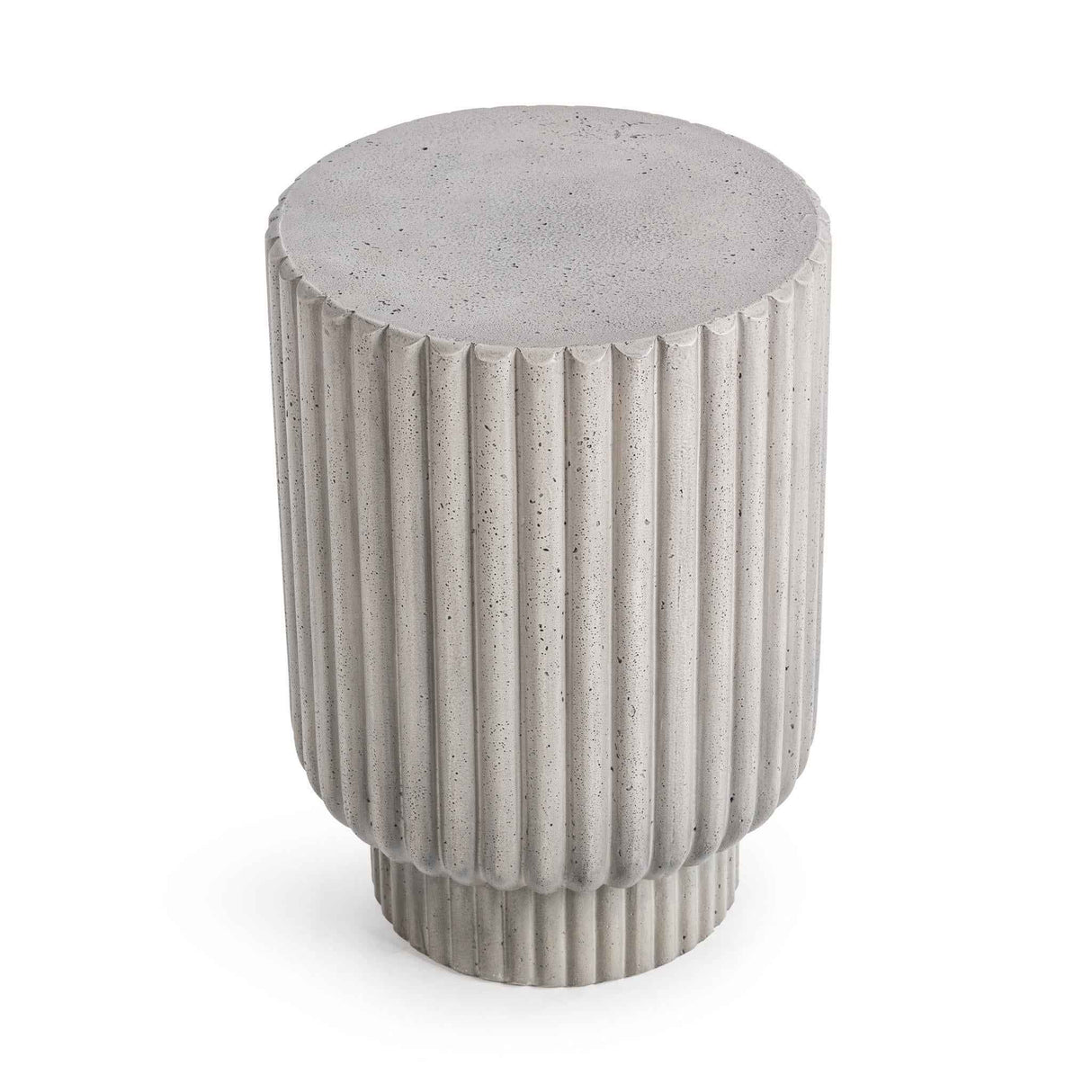 Givens Light Gray Outdoor Accent Table by Classic Home at Eve Furniture