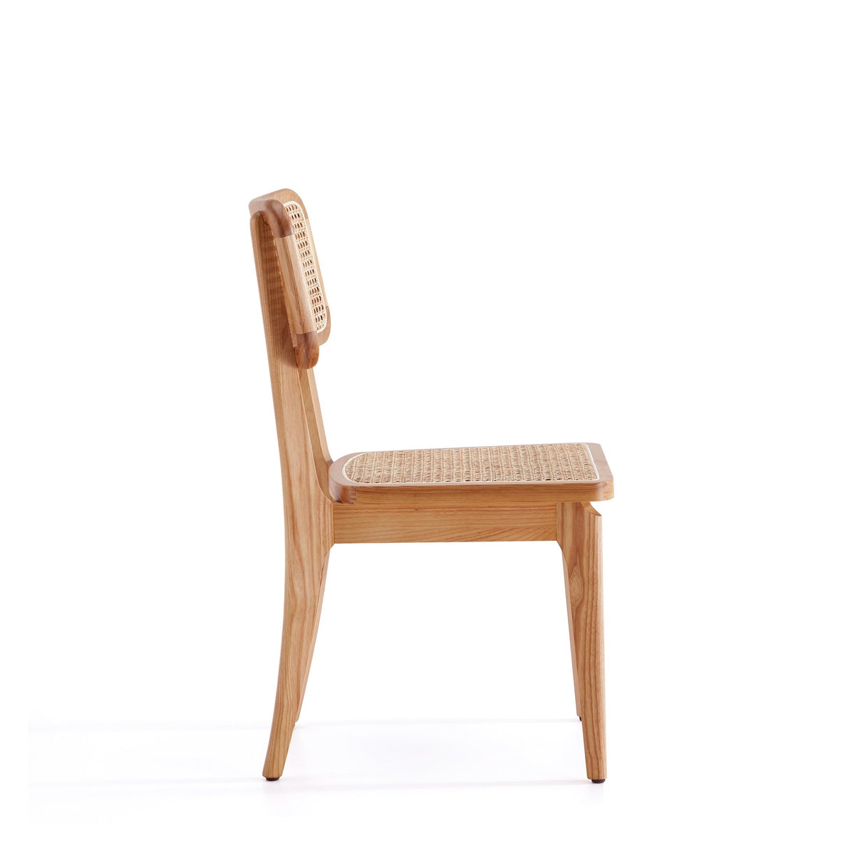 Giverny Dining Chair in Nature Cane (set of 2) by Manhattan Comfort at Eve Furniture