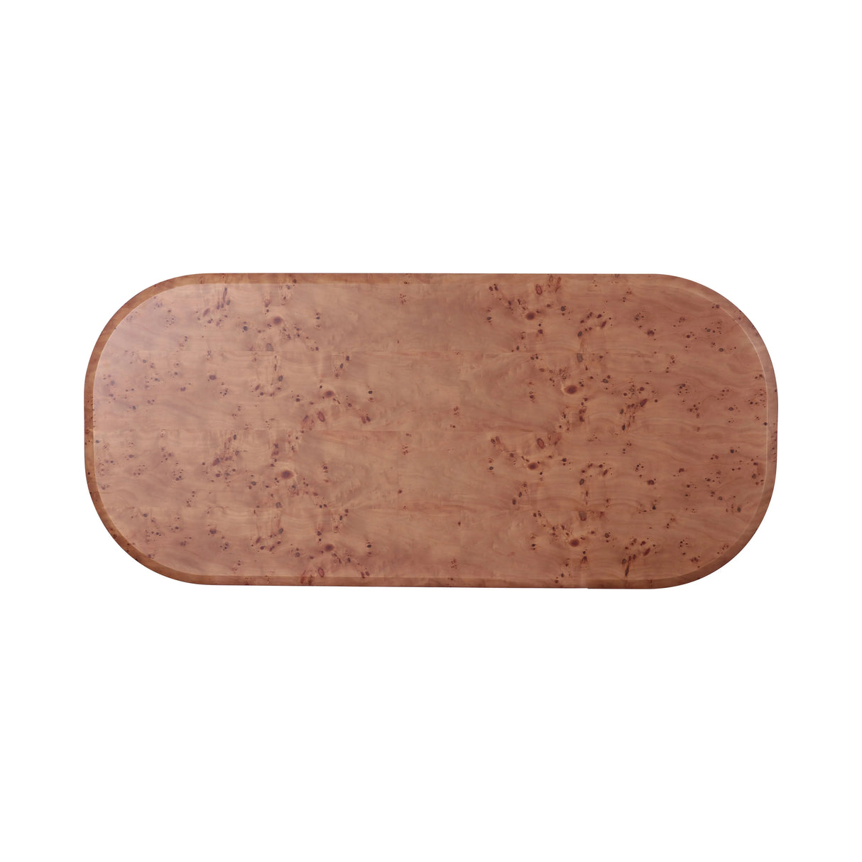 Gladyss 87" Burl Oval Dining Table by TOV Furniture at Eve Furniture