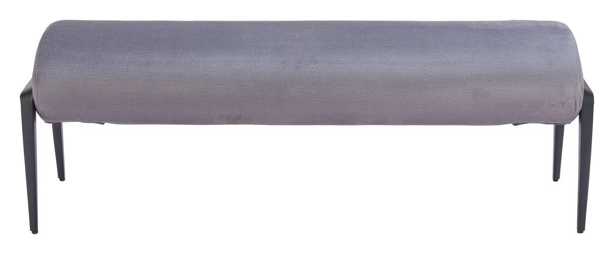 Glatt Gray Bench by Zuomod at Eve Furniture